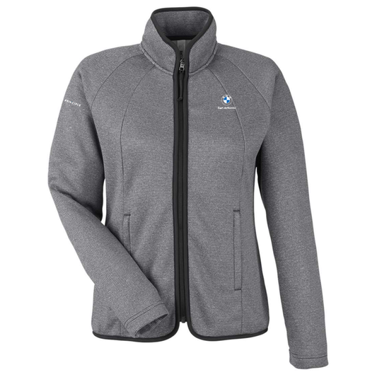 BMW - San Antonio - Women's Venture Heathered Stripe Full-Zip Jacket