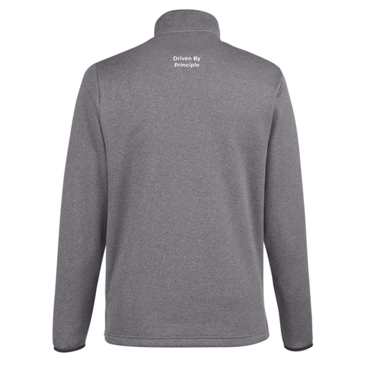 Mini - San Antonio - Men's Venture Heathered Stripe Quarter-Zip Pullover