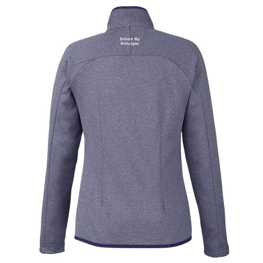 Volvo - San Antonio - Women's Venture Heathered Stripe Full-Zip Jacket