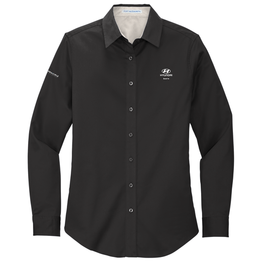 Hyundai - Boerne - Port Authority® Women's Long Sleeve Easy Care Shirt (Management ONLY)