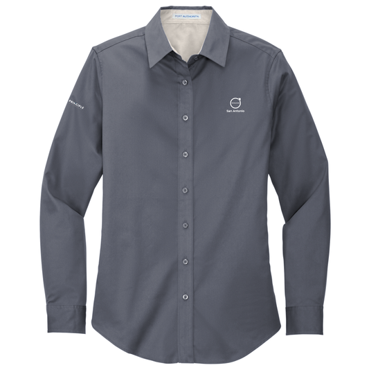 Volvo - San Antonio - Port Authority® Women's Long Sleeve Easy Care Shirt (Management ONLY)