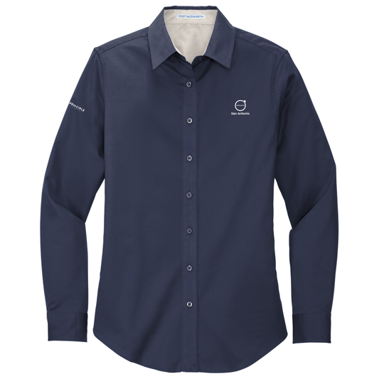Volvo - San Antonio - Port Authority® Women's Long Sleeve Easy Care Shirt