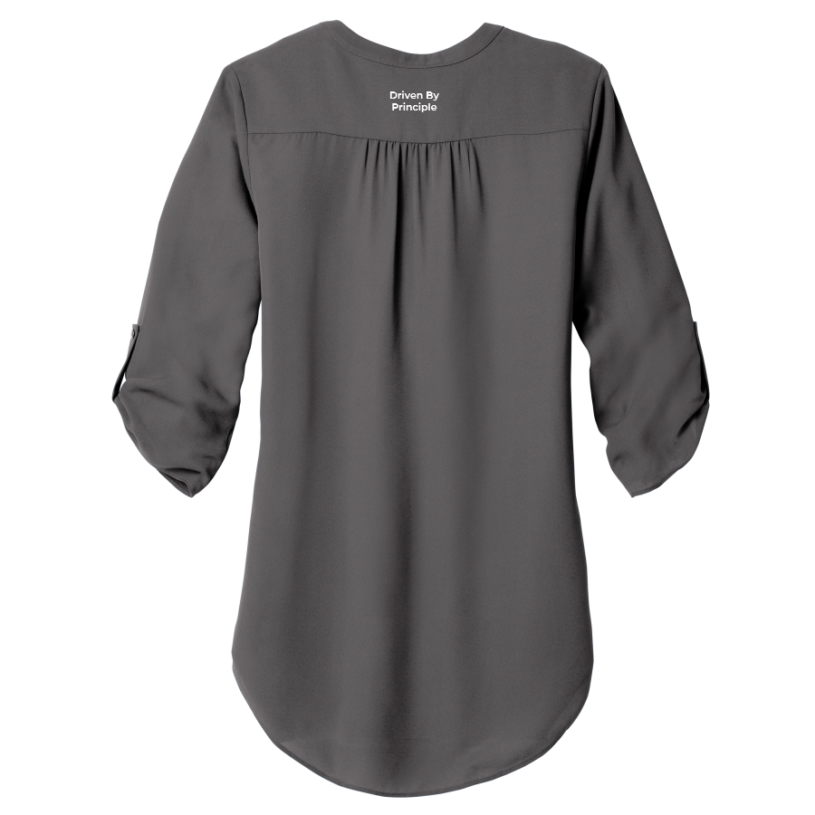 Volkswagen - Grapevine - Port Authority® Women's 3/4-Sleeve Tunic Blouse (Management ONLY)
