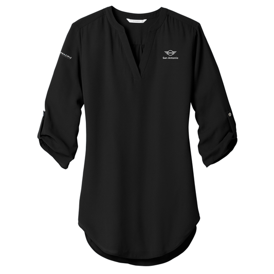 Mini - San Antonio - Port Authority® Women's 3/4-Sleeve Tunic Blouse (Management ONLY)