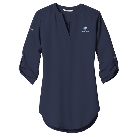 BMW - Corpus Christi - Port Authority® Women's 3/4-Sleeve Tunic Blouse